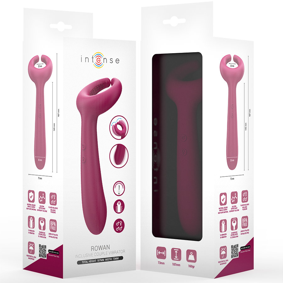INTENSE - ROWAN VIBRADOR INCLUSIVO PARA PAREJAS - Imagen 4