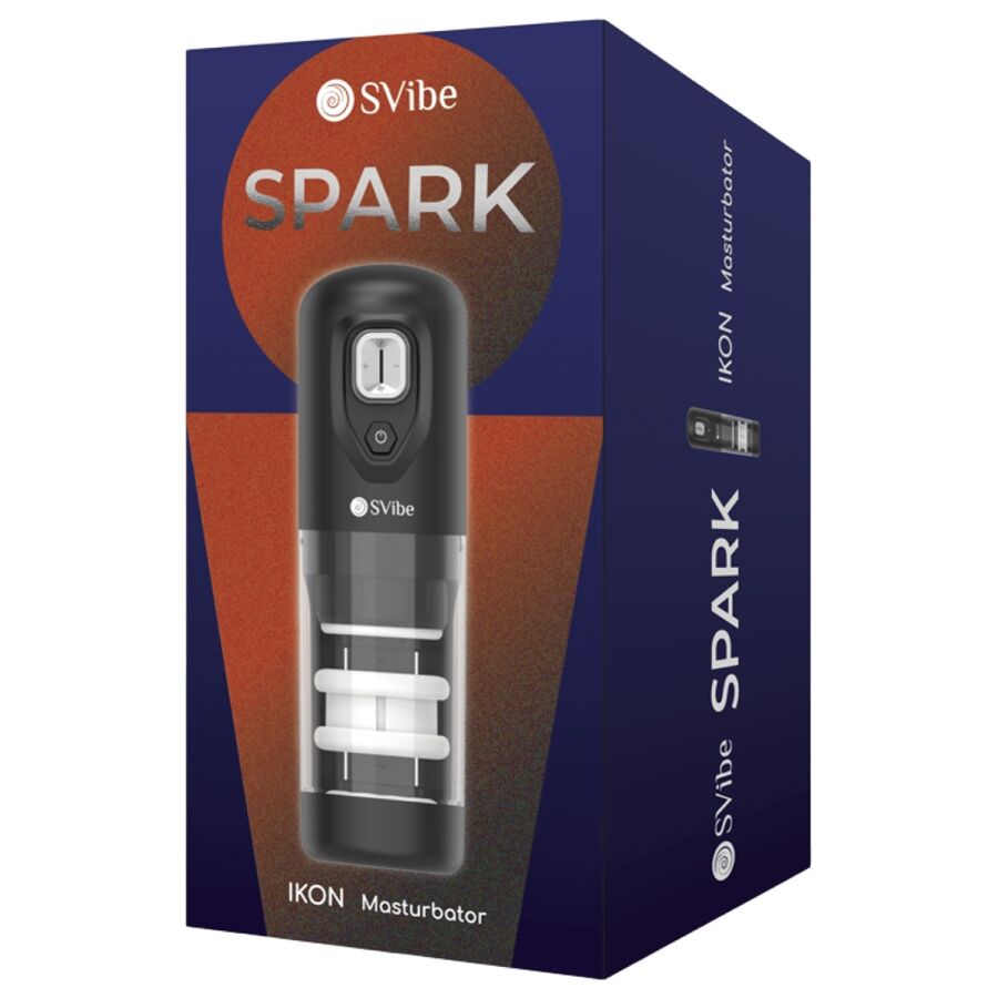 SNAIL VIBE - IKON SPARK MASTURBADOR CON EMPUJE Y ROTACIÓN - Imagen 5