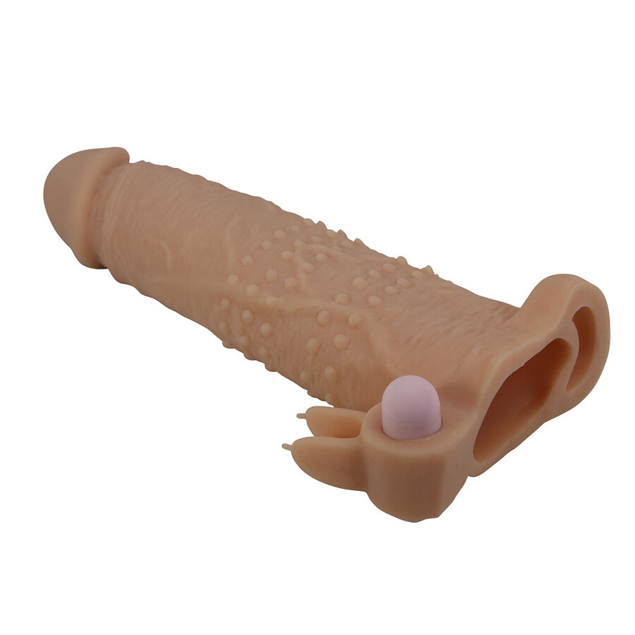 PRETTY LOVE - QUILLON FUNDA PARA PENE CON ESTIMULADOR DE CLÍTORIS Y VIBRACIÓN - Imagen 3