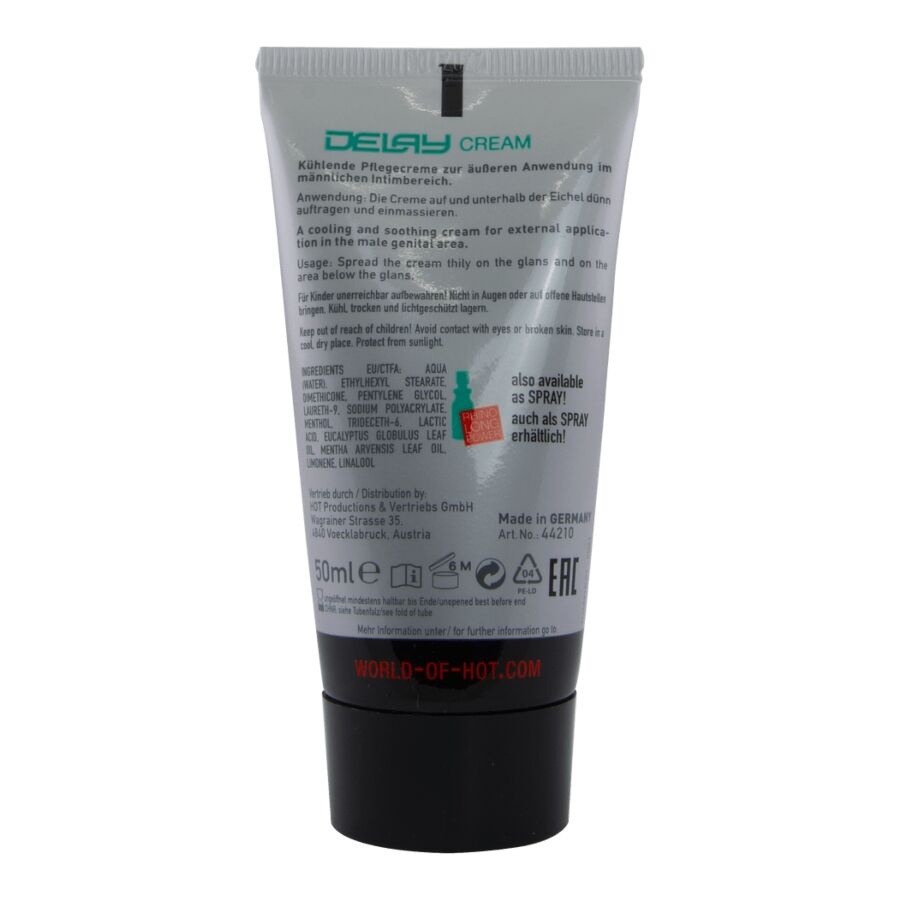 HOT - CREMA RETARDANTE 50 ML - Imagen 2