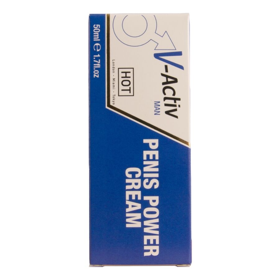 HOT - V-ACTIV PENIS POWER CREMA PARA HOMBRE 50 ML - Imagen 3