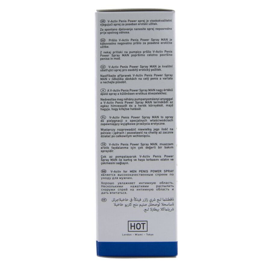HOT - V-ACTIV PENIS POWER SPRAY PARA HOMBRE 50 ML - Imagen 5