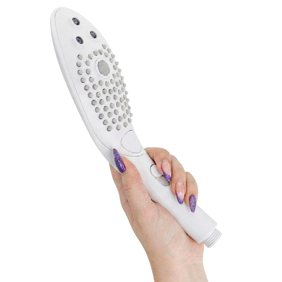 WOMANIZER - WAVE CABEZAL DE DUCHA ESTIMULADOR DE CLITORÍS BLANCO - Imagen 4
