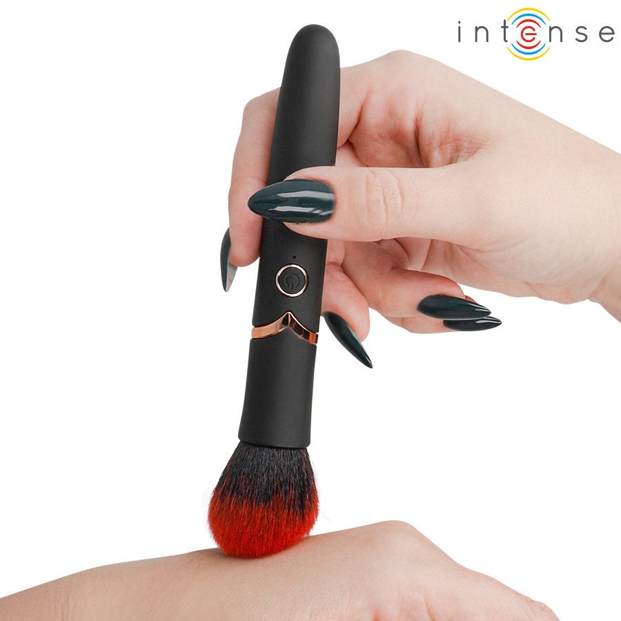 INTENSE - EMILIA VIBRADOR BROCHA 10 VIBRACIONES 16 CM - Imagen 2