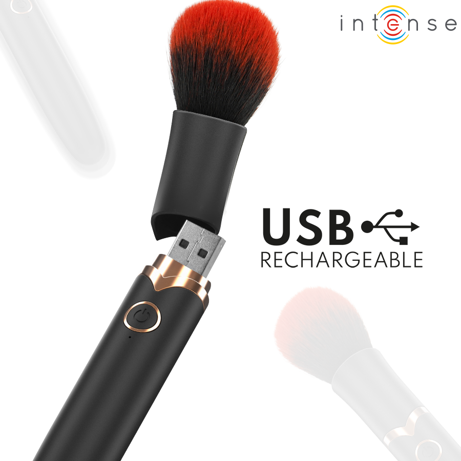 INTENSE - EMILIA VIBRADOR BROCHA 10 VIBRACIONES 16 CM - Imagen 4