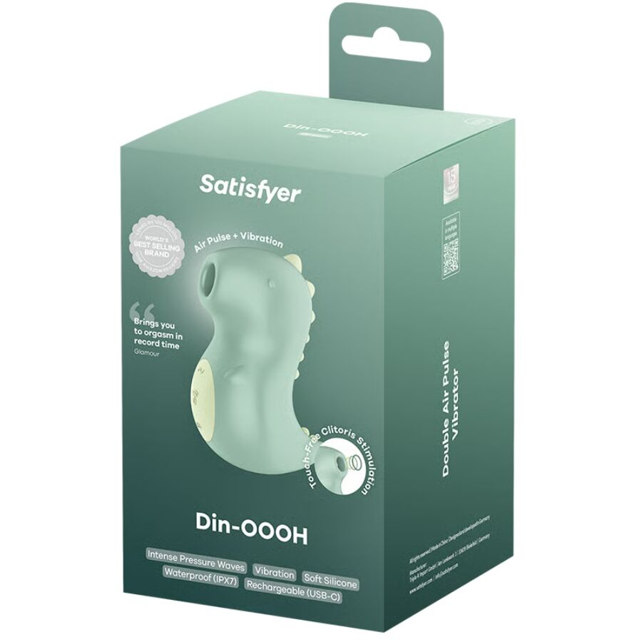 SATISFYER - DIN-OOOH VIBRADOR ESTIMULADOR AIR PULSE - Imagen 5