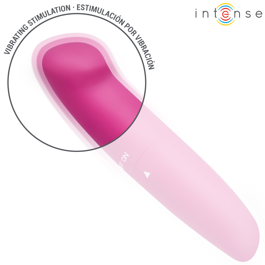 INTENSE - PHIL VIBRADOR PUNTO G ROSA 13 CM - Imagen 5