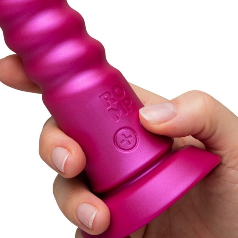ROMP - JIGGLE VIBRADOR UP AND DOWN CON VENTOSA ROSA - Imagen 4