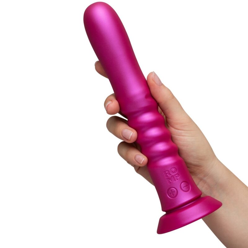 ROMP - JIGGLE VIBRADOR UP AND DOWN CON VENTOSA ROSA - Imagen 3