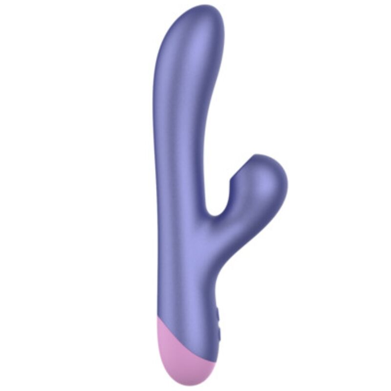ROMP - PULSE VIBRADOR RABBIT DUAL PUNTO G AZUL ELÉCTRICO - Imagen 3
