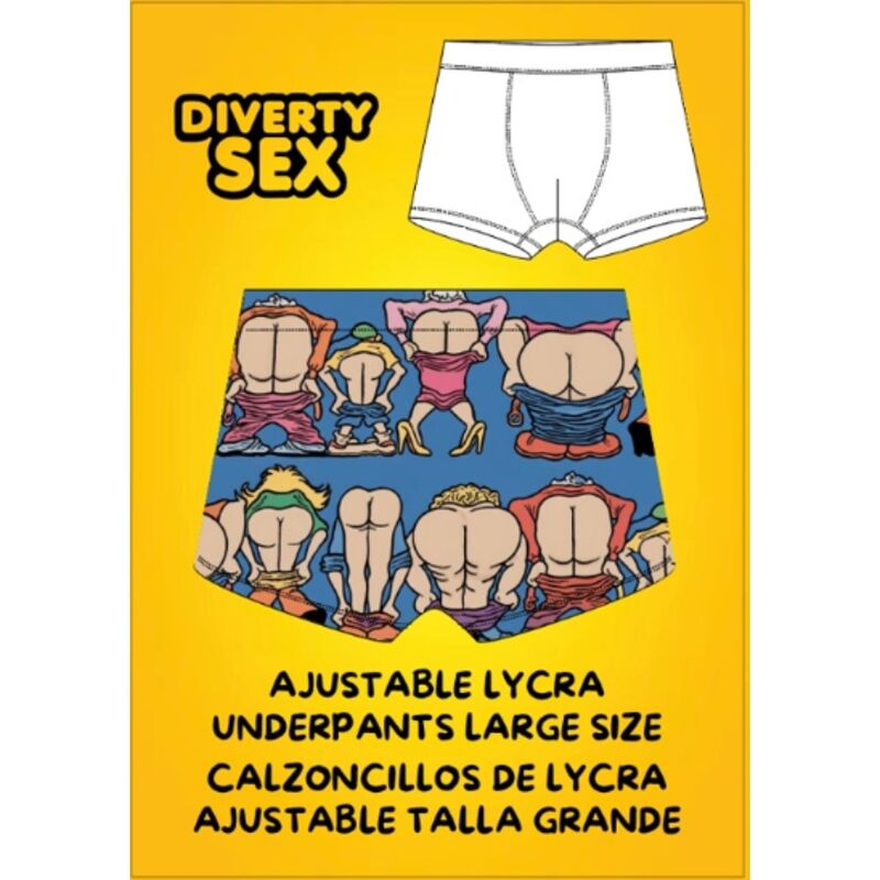 DIABLO PICANTE – CALZONCILLO CULO TALLA GRANDE