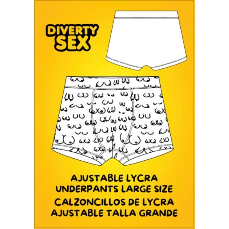DIABLO PICANTE – CALZONCILLO TETAS TALLA GRANDE