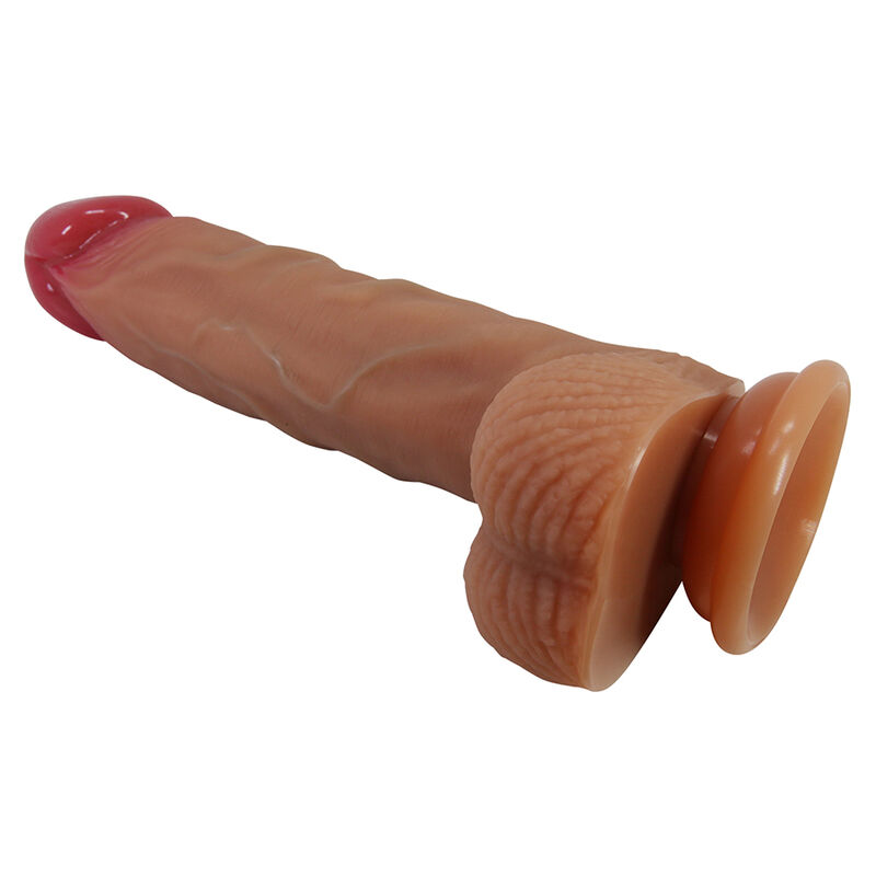 PRETTY LOVE - YETI ARNÉS STRAP-ON CON DILDO Y VENTOSA CARNE - Imagen 5