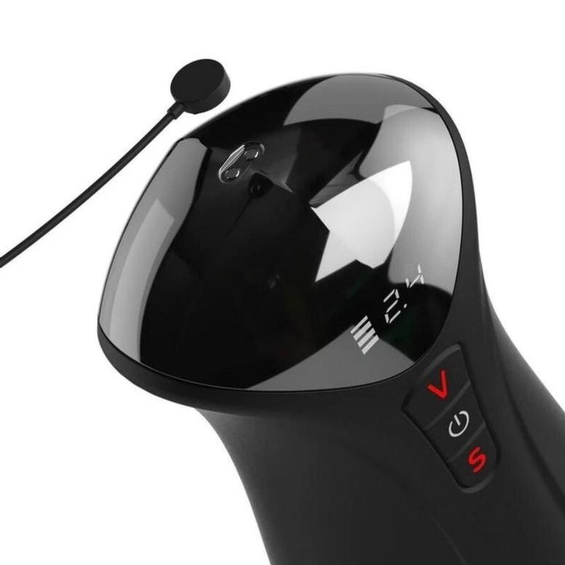 PDX ELITE - MASTURBADOR AUTOMÁTICO FAP-O-MATIC PRO XL VIBRADOR MARRÓN 34.9 CM - Imagen 4
