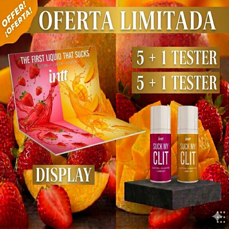 INTT - LOTE 1 REGALO INTT + EXPOSITOR