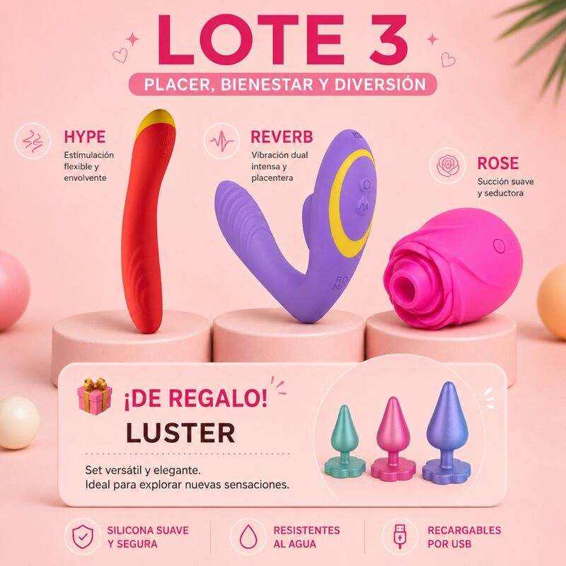 ROMP – LOTE 3 REGALO LUSTER