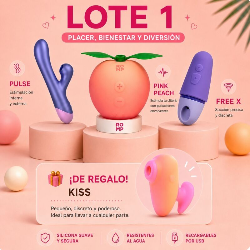 ROMP – LOTE 1 REGALO KISS