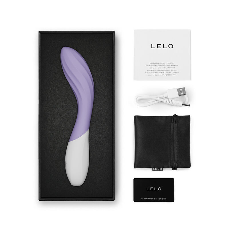 LELO - MONA TWIST VIBRADOR PARA PUNTO G RECARGABLE APP CONTROL LAVANDA - Imagen 5