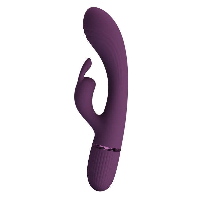 PRETTY LOVE - ROCCO VIBRADOR RABBIT RECARGABLE 10 FUNCIONES MORADO - Imagen 4