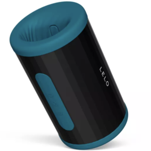 LELO - F2S DOUBLE SONIC MASTURBADOR MASCULINO CON DOBLE ESTIMULACIÓN SÓNICA VERDE AZULADO