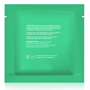 CONFORTEX - LUBRICANTE MONODOSIS 6ML CAJA/BOLSA 100UDS - Imagen 4